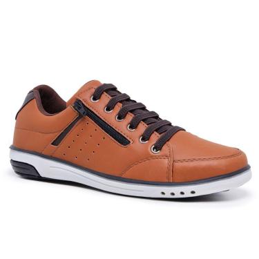 Imagem de Sapatênis Masculino Casual Fechamento Elastico e Ziper