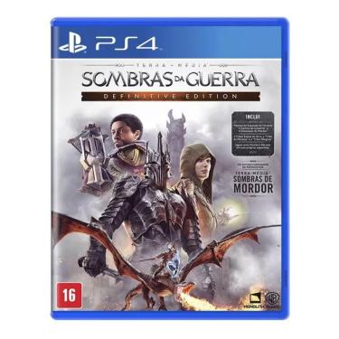 Imagem de PS4 Sombras Da Guerra Definitive Edition Mídia Física Lacrado Playstation 4