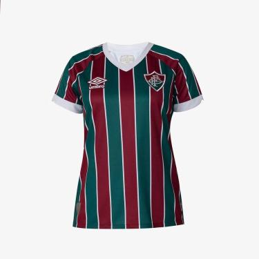 Imagem de Camisa Umbro Do Fluminense Of 1 Oficial 2023-Feminino