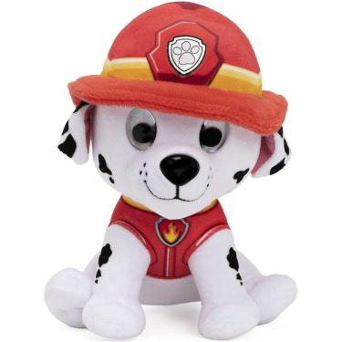 Imagem de Gund Paw Patrol Marshall em Uniforme de Bombeiro assi para idades 1 e acima, 6"