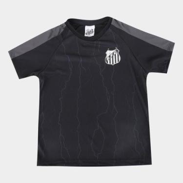 Imagem de Camiseta Infantil Santos Vein Unissex - Braziline