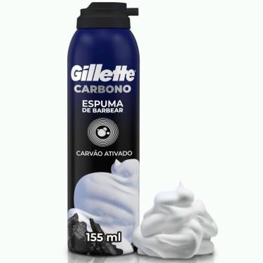 Imagem de Espuma de Barbear Gillette Carbono 155ml
