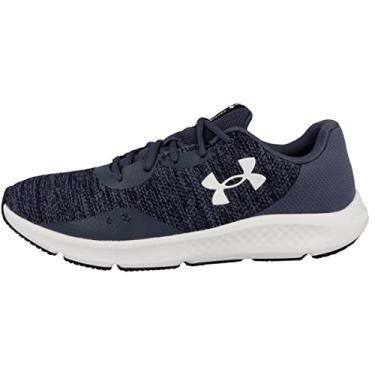 Imagem de Under Armour Charged Pursuit 3 Twist Tênis de corrida masculino, (401) Cinza (401) Cinza/Branco, 41