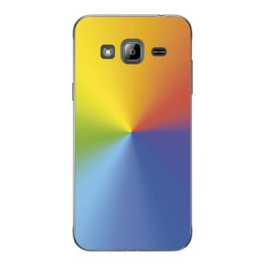 Imagem de Capa Case Capinha Samsung Galaxy  J3 Arco Iris Degradê - Showcase
