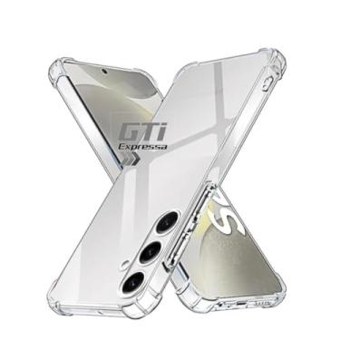 Imagem de Capa Capinha Com Bordas Anti Impacto Compatível Com Linha Samsung Galaxy S24 (Galaxy S24 Plus)