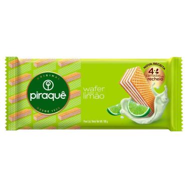 Imagem de Biscoito Piraquê Wafer Sabor Limão 100g