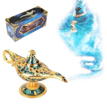 Lâmpada Aladim, fantasia gênio mágico Aladdin, Lâmpada mágica