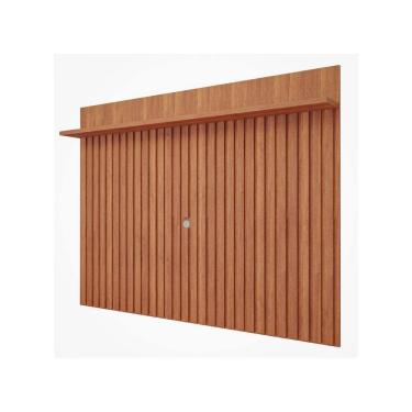 Imagem de Painel Ripado Permobili Trend MDF com prateleiras