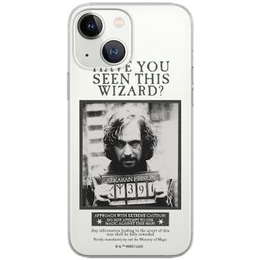 Imagem de ERT GROUP Capa para celular para iPhone 13, padrão Harry Potter original e oficialmente licenciado, Harry Potter 031, capa de TPU parcialmente transparente