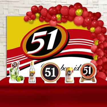Imagem de Kit Decoração Festa de Aniversário Infantil Pinga 51 Cachaça