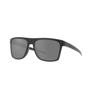 Imagem de Óculos de Sol Oakley Polarizado Leffingwell 0OO9100 910004 Tam 57 / Preto - Lentes Prizm Black Polar