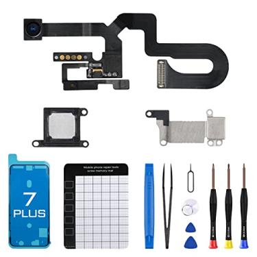 Imagem de DGSCSMY Para iPhone 7 Plus Câmera Frontal Substituição 7MP 14.0 cm Kit de Reparo Fone de Ouvido Auricular Substituição OEM Módulo Peça com Sensor de Luz Ambiente Sensor de Proximidade Conector Fix