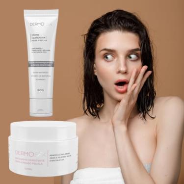 Imagem de Kit Dermosex Creme Clareador e Esfoliante de Beleza Para Virilha