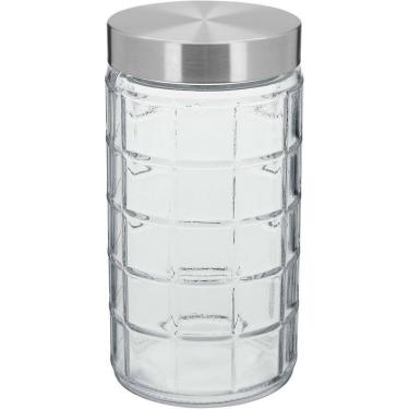 Imagem de POTE HOME&CO VIDRO 1,5L 22x11x11cm PORTA MANTIMENTOS 