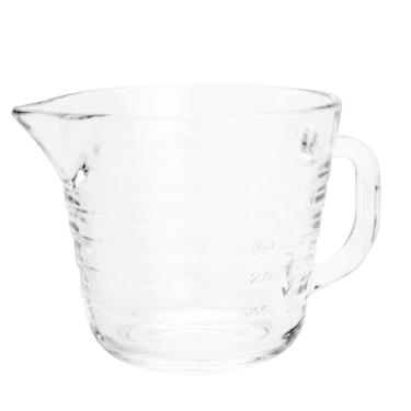 Imagem de Jarra Medidora de Vidro 700ml Lyor Caneca Copo Medida Receita Com Alça Bico