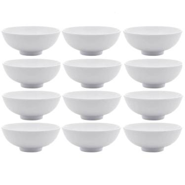 Imagem de Kit 12 Bowls de Melamina 12,5x5cm Cumbuca Pequena Potinho pa