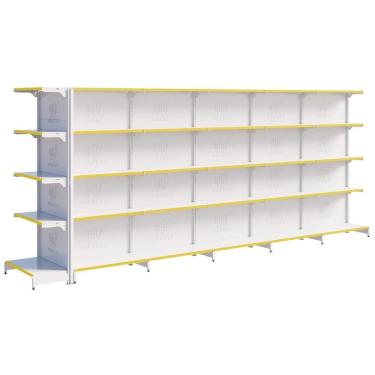 Imagem de Gôndola Expositor Fit Centro 1 Ponta 1 Inicial E 4 Continuações 2,02m Mercado Amapá