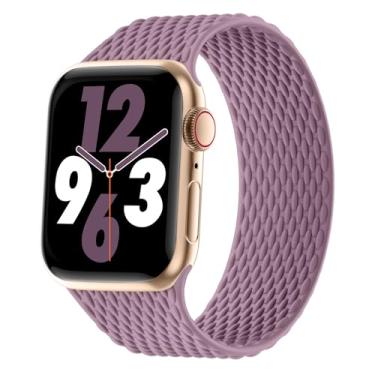 Imagem de Pulseiras de silicone compatíveis com Apple Watch Ultra 2 séries 8/7/6/5/4/3/2/1/SE Ultra de 38 mm, 40 mm, 41 mm, 44 mm, 45 mm, 45 mm, 49 mm, 49 mm, 49 mm, compatível com Apple Watch Ultra 2 séries