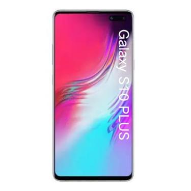 Imagem de Substituição de Tela Orgânica para Galaxy S10 Plus, Moldura Galaxy S10 Plus, Conjunto de Digitalizador Com Ferramentas de Reparo de Moldura para Galaxy S10 Plus (BLACK)