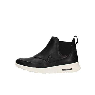 Imagem de nike Womens Air Max Thea Mid Hi Top Trainers 859550 Sneakers Shoes (US 9.5, black sail 001)