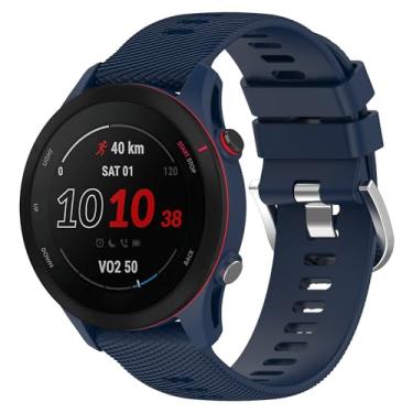 Imagem de Compatível com Garmin Venu 2 plus/approach S40 Pulseira de silicone de substituição de 20 mm Pulseiras esportivas Venu SQ2/Vivomove Sport/Forerunner 158/Forerunner 55/Garminmove Luxe para homens