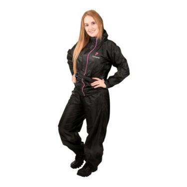 Imagem de Capa De Chuva Moto Motoqueira Pioneira Nylon Storm Feminina, GG