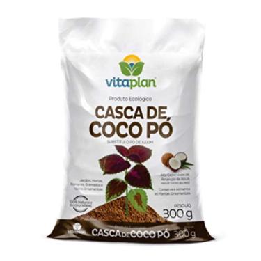 Imagem de Casca de coco pó nutriplan 300 gramas