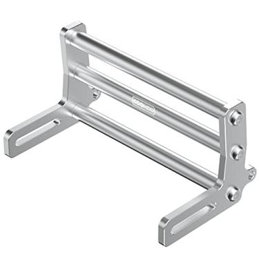 Imagem de COOWOO Aluminum Alloy RC Front Bumper for 1/10 SCX10 or TRX-4 Crawler Cars Silver