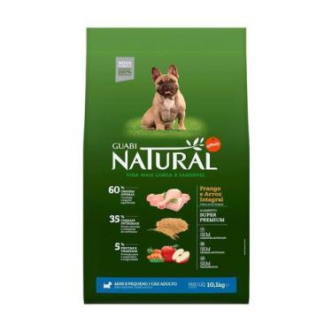 Imagem de Ração Guabi Natural Raças Pequenas Frango Arroz - 10,1kg - Affinity / 