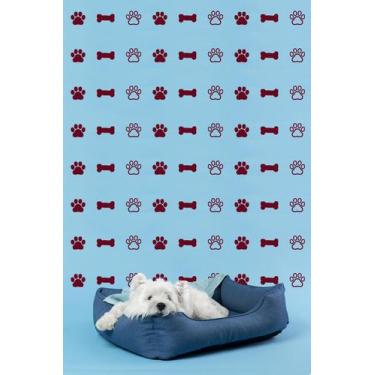 Imagem de Kit 102 adesivos ossinhos e patinhas decoração Petshop - Imprimax, VER