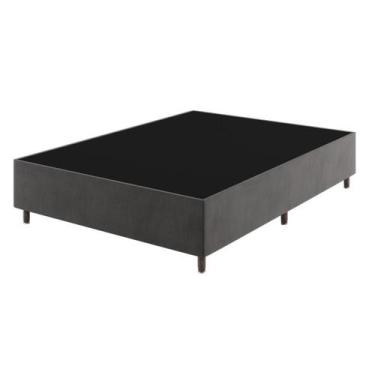 Imagem de Base Box Casal Class (38x138x188cm) Grafite - Casa Giulia - Vian