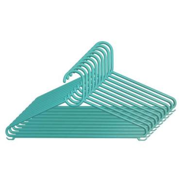 Imagem de Kit com 28 Cabides Coloridos - Pendurador de Roupas - Adulto - Cabides