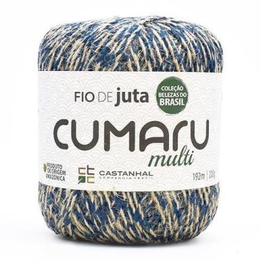 Imagem de Fio de Juta Cumaru Multi 10/2 LBS - Castanhal, Azul marinho