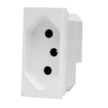 Imagem de Módulo Unno Tomada 20A 250V Branco Abb