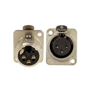 Imagem de Conector XLR Painel Fêmea - Neutrik Original