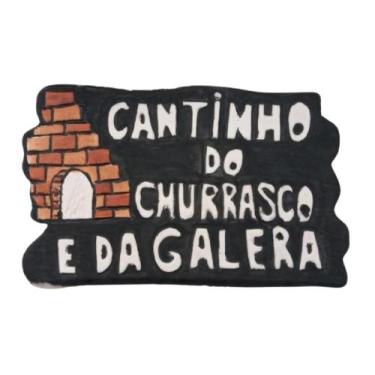 Imagem de Formas/moldes Abs Artesanato Cantinho Do Churrasco 45x28cm - farias