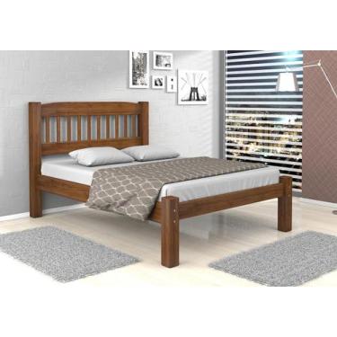 Imagem de Cama casal madeira Itália + 1 colchão casal d20 dream Gazin mod02 - KA