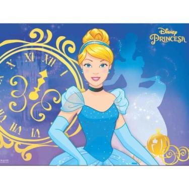 Imagem de Painel Festa Infantil em TNT Cinderela Para Aniversário - Piffer