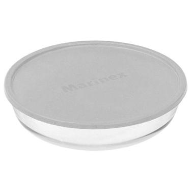 Imagem de Forma Vidro 2,4L Assadeira Travessa Redonda Com Tampa - Nadir Figueire