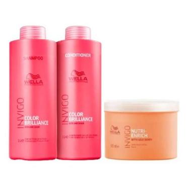 Imagem de Wella Professionals Invigo Color Brilliance shampoo+condicionador 1L+ 