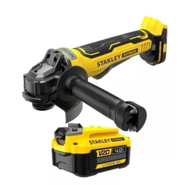 Imagem de Lixadeira Esmerilhadeira Bateria 4ah Sbg700 Stanley Sem carregador