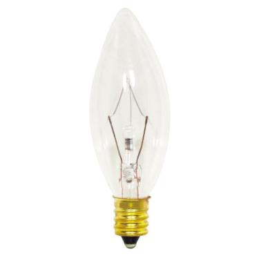 Imagem de Satco S3345 130V Candelabro Base 15-Watt B8 Lâmpada Petite, Transparente