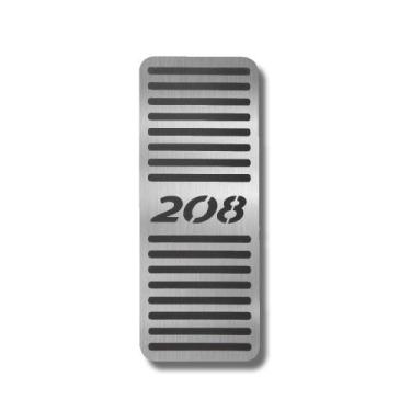 Imagem de Descanso de pé em aço inox Peugeot 208 2013/... 2020 - GPI Automotive