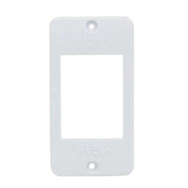 Imagem de Tampa Condulete 3 Teclas PVC 1/2 e 3/4" Branco MASSTER - Masster Plast