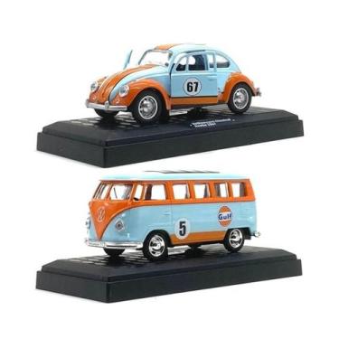 Imagem de Miniaturas California Action Volkswagen Fusca e Kombi Gulf - Californi