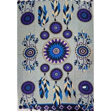Imagem de Canga Praia Olho Grego Diversas Mandala Moda Verão Beach Polieter  - B