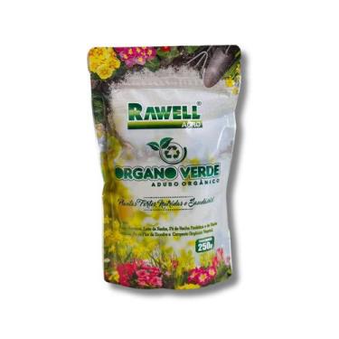 Imagem de Adubo Fertilizante Orgânico 250G Para Plantas Vasos Bokashi - Rawell