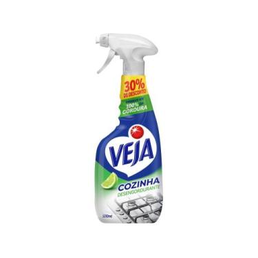 Imagem de Desengordurante Spray Veja Cozinha Limão 500ml