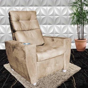 Imagem de  Poltrona Do Papai e Mamae Magazine - Beatriz Decor , CAPUCCINO