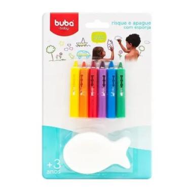 Imagem de Giz Não Risca Parede Risque E Apague Fácil Com Esponja Buba